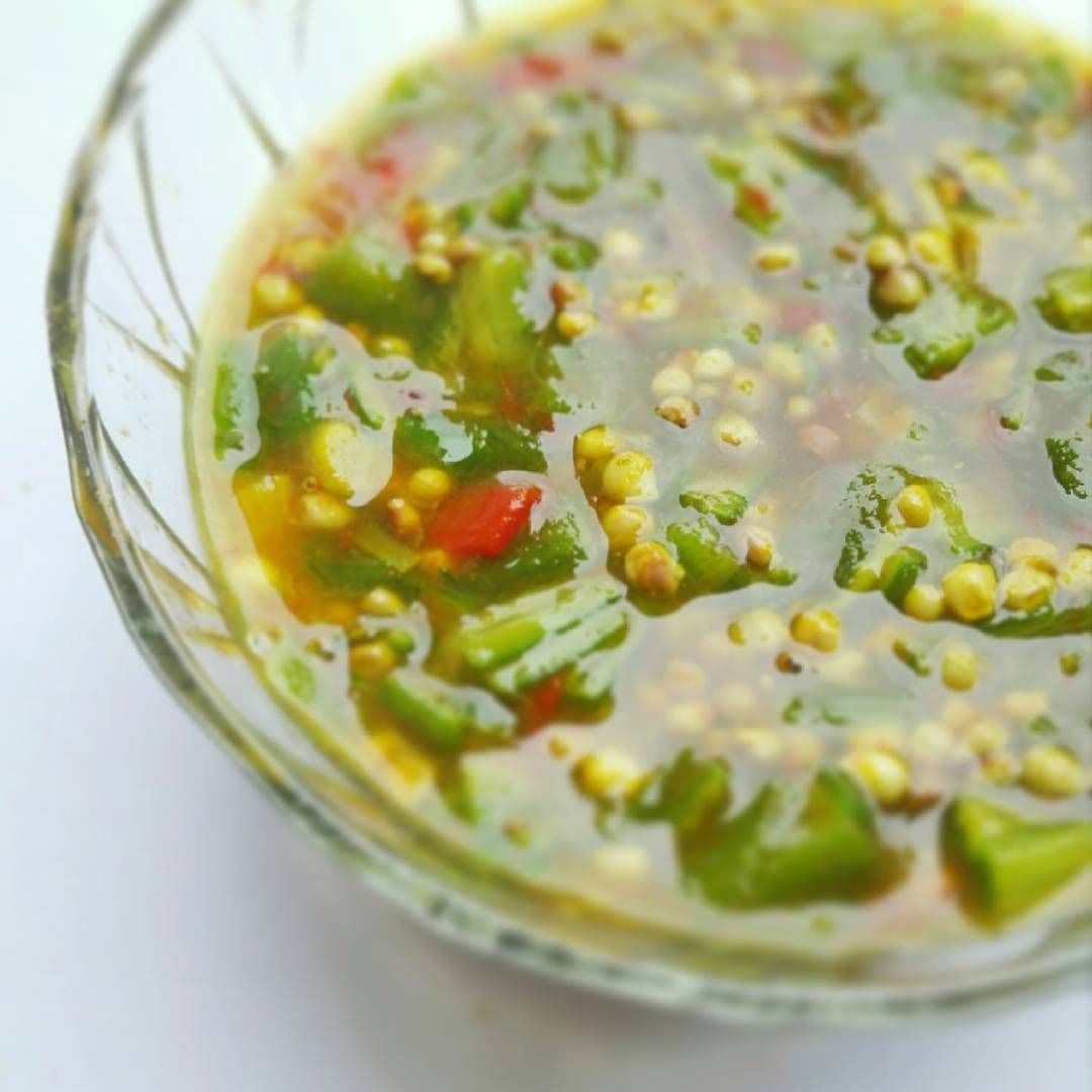 Therere(Okra Pods Relish)